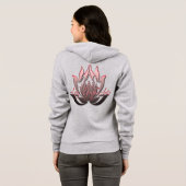 Lotus Graphic Arts-2024 Hoodie (Schwarz voll)