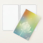 Lotus Hardcover Kleines Notebook Notizblock (Innen)