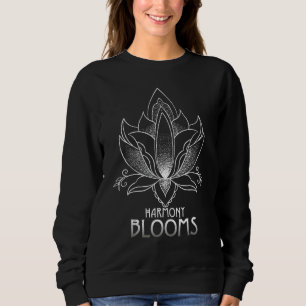 Lotus. Harmonie blüht. Sweatshirt