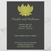 Lotus Health and Wellness Flyer (Vorne)