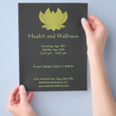 Lotus Health and Wellness Flyer (Hand)