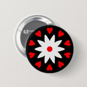 Lotus Heart Button (Vorne & Hinten)