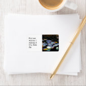 Lotus Hearts Adressaufkleber (Insitu)