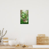 Lotus Heilung - Herz-Chakra Art Poster/Print Poster (Küche)