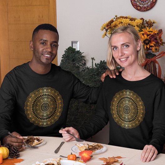 Lotus Henna Mandala T - Shirt