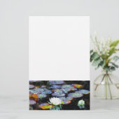 Lotus-Herzen Briefpapier (Stehend Vorderseite)