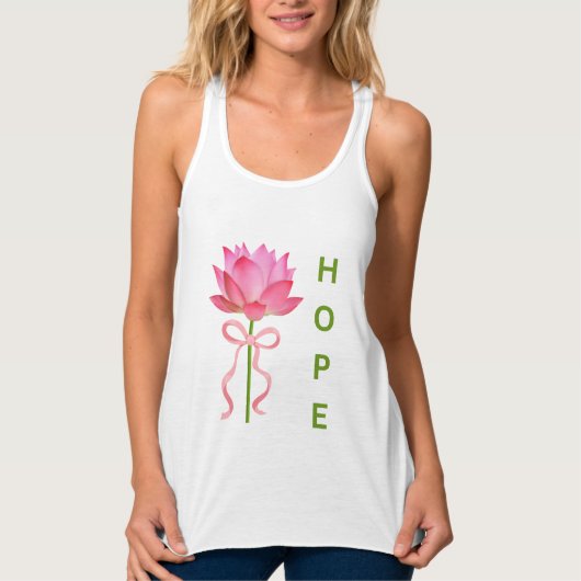 Lotus HOPE Tank Top (Vorderseite)