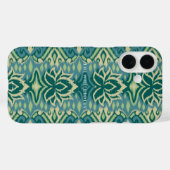 Lotus Ikat Muster - Der weiße Lotus Case-Mate iPhone Hülle (Rückseite (Horizontal))
