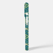 Lotus Ikat Muster - Der weiße Lotus Case-Mate iPhone Hülle (Rückseite / Links)