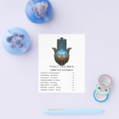 Lotus-Illumination | Hamsa-Hand-Design Flyer (Einzeln)