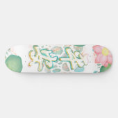 Lotus im Friedlichen See Skateboard (Horizontal)