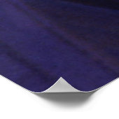 Lotus in Blau... Poster (Ecke)