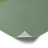 Lotus in Bloom Poster (Ecke)