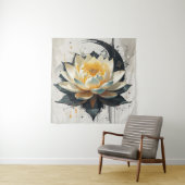 Lotus in Bloom Wandteppich (Beispiel)