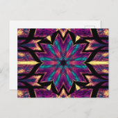 LOTUS IN GLOW 10 POSTKARTE (Vorne/Hinten)