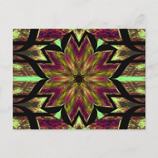 LOTUS IN GLOW 11 POSTKARTE (Vorderseite)