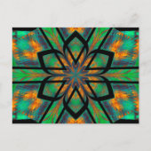 LOTUS IN GLOW 1 POSTKARTE (Vorderseite)