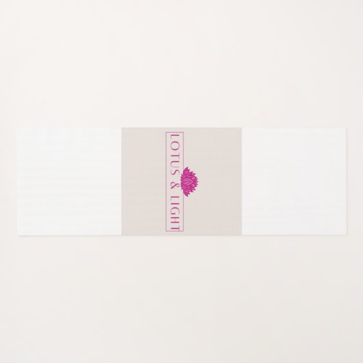 Lotus in Mud Yogamatte (Rückseite (Horizontal))