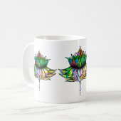 Lotus Kaffeetasse (Vorderseite Links)