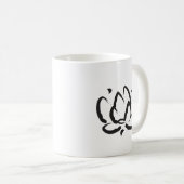 Lotus Kaffeetasse (VorderseiteRechts)