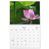 Lotus Kalender (Mär 2027)