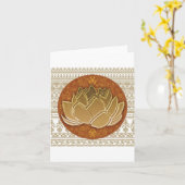 Lotus Karte (Gelbe Blume)