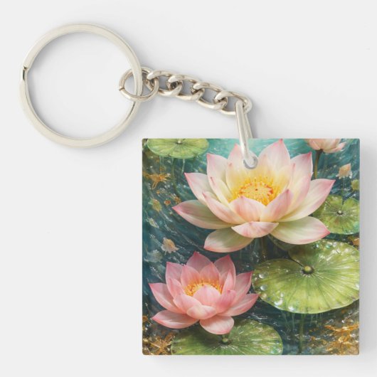 Lotus keychain schlüsselanhänger (Vorderseite)