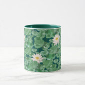 Lotus Lagoon Muster - Der weiße Lotus Tasse (Zentrum)