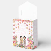 Lotus lanterns Indianerhochzeit personalisiert Geschenkschachtel (Geöffnet)