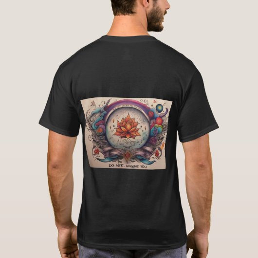 Lotus Liebe T-Shirt (Rückseite)