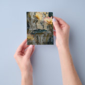 Lotus Light Awakening | Botanisches Design Flyer (Gruppe)