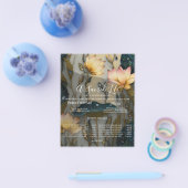 Lotus Light Awakening | Botanisches Design Flyer (Einzeln)