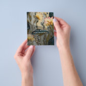 Lotus Light Awakening | Botanisches Design Flyer (Gruppe)