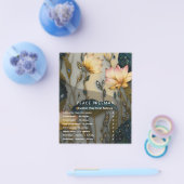 Lotus Light Awakening | Botanisches Design Flyer (Einzeln)