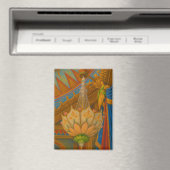 Lotus Light - Royal Pavilion Kronleuchter Print Magnet (In Situ (Geschirrspüler))