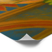 Lotus Light - Royal Pavilion Kronleuchter Print Poster (Ecke)