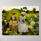 Lotus Lilies | Charles Courtney Curran Poster (Vorne)