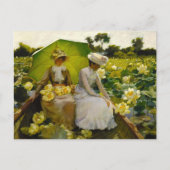 Lotus Lilies | Charles Courtney Curran Postkarte (Vorderseite)