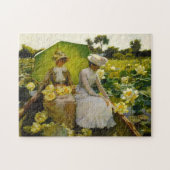 Lotus Lilies | Charles Courtney Curran Puzzle (Horizontal)