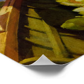 Lotus Lilies von Charles Courtney Curran Poster (Ecke)