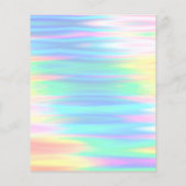 Lotus Logo farbige Wellen Schönheit beruflich Flyer (Hinten)