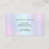 Lotus-Logo Visitenkarte (Rückseite)