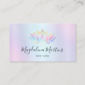 Lotus-Logo Visitenkarte (Vorderseite)