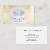 Lotus-Logo Visitenkarte (Vorne/Hinten)