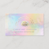 Lotus-Logo Visitenkarte (Vorderseite)