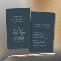 Lotus-Lotus-Logo für Massage-Therapie auf Kohle gr