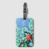 Lotus Luggage Tag Gepäckanhänger (Vorderseite Vertikal)