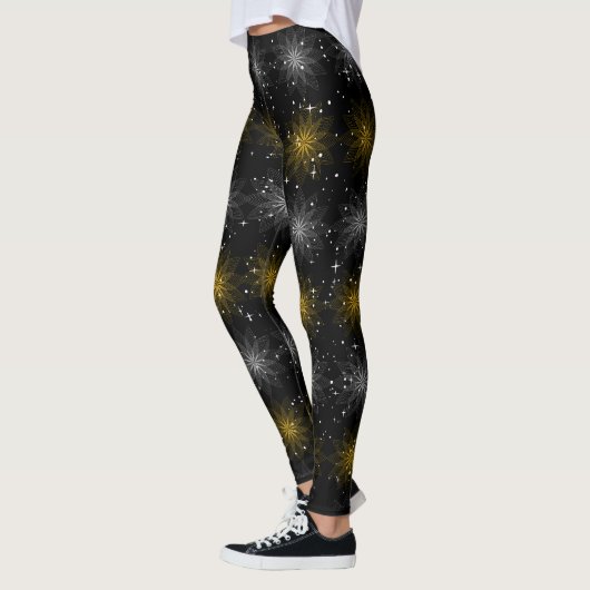 Lotus Luminal Floral Muster Leggings (Links)