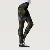 Lotus Luminal Floral Muster Leggings (Rechts)