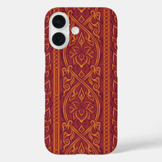 Lotus Luxe TapestPattern - Der weiße Lotus iPhone 16 Hülle